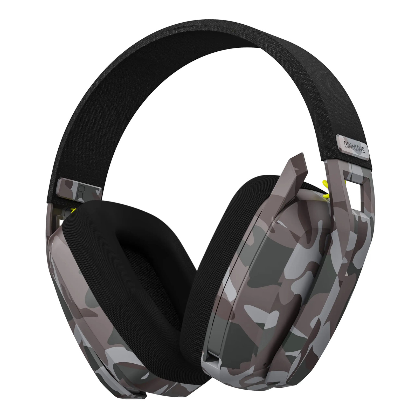 BINNUNE BW06 Wireless Gaming Headset 2.4GHz + Bluetooth PS5 PS4 PC Mac 48hr