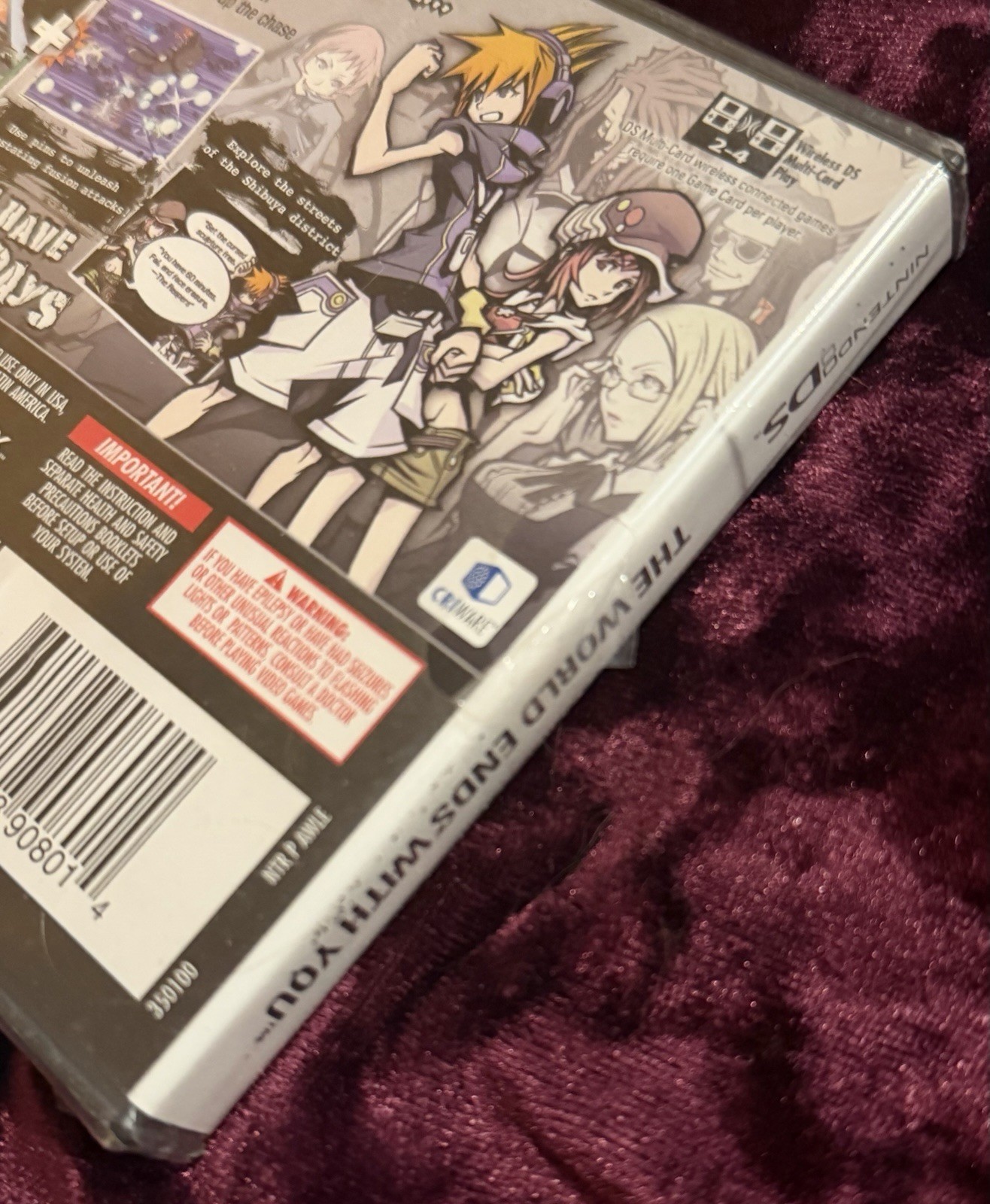 Brand New The World Ends with You Nintendo DS 2008 Seal Broken (small)