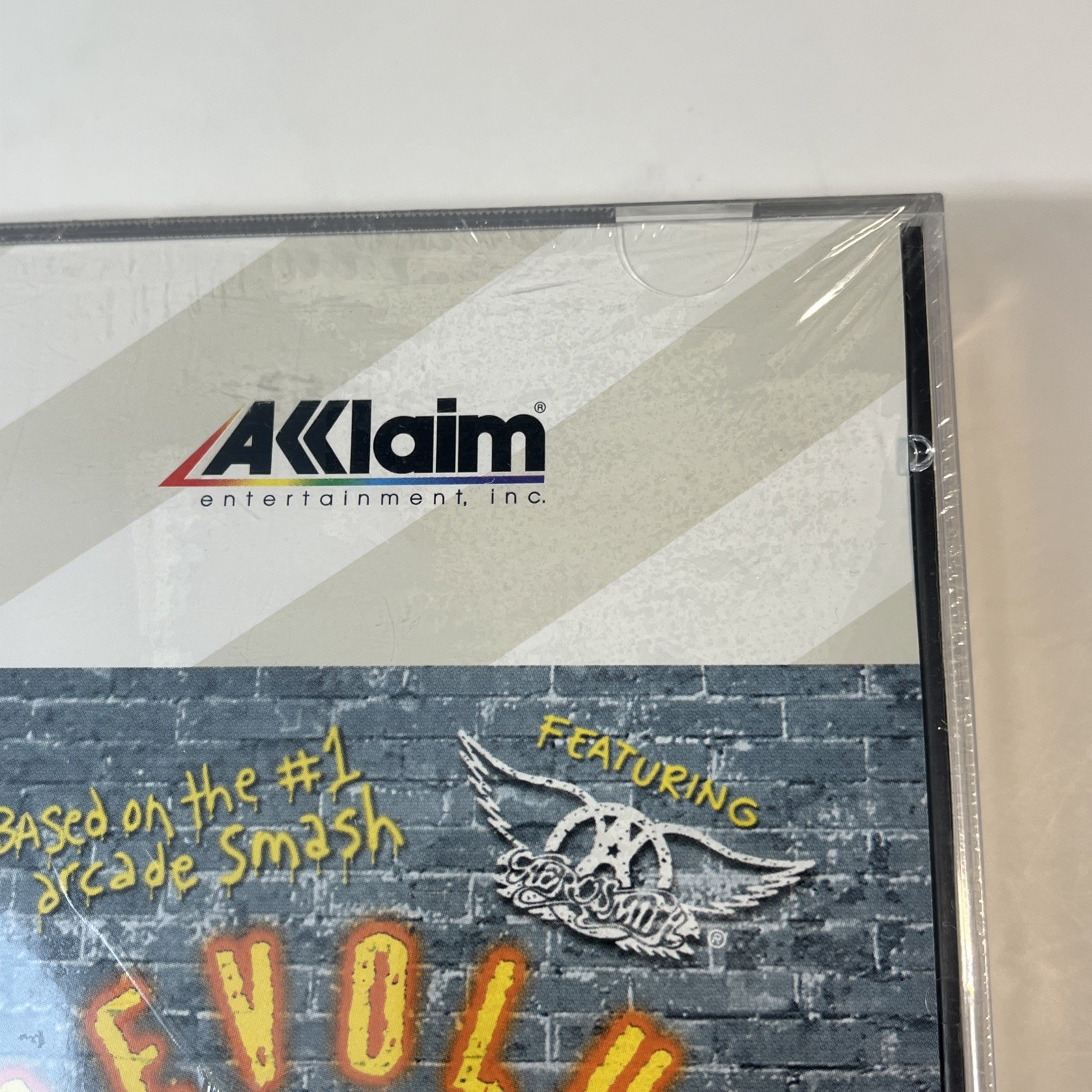 Revolution X (Sega Saturn, 1997) New & Factory Sealed Complete Aerosmith