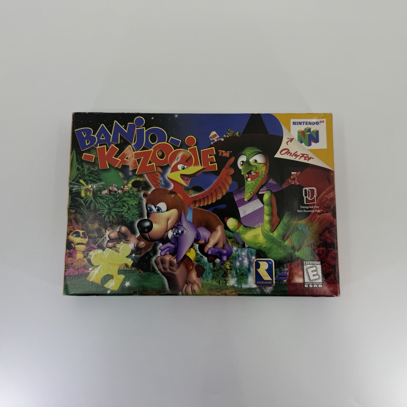 Banjo-Kazooie Nintendo 64 CIB Complete Tested