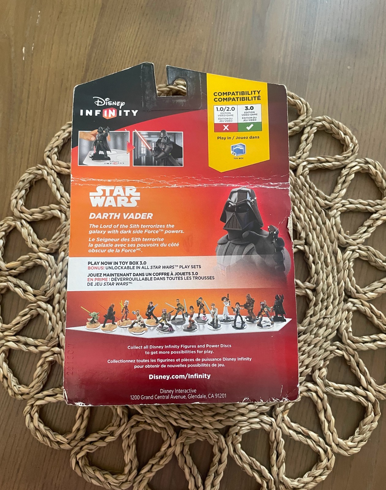 Disney Infinity 3.0 Darth Vader Star Wars Figure New In Box
