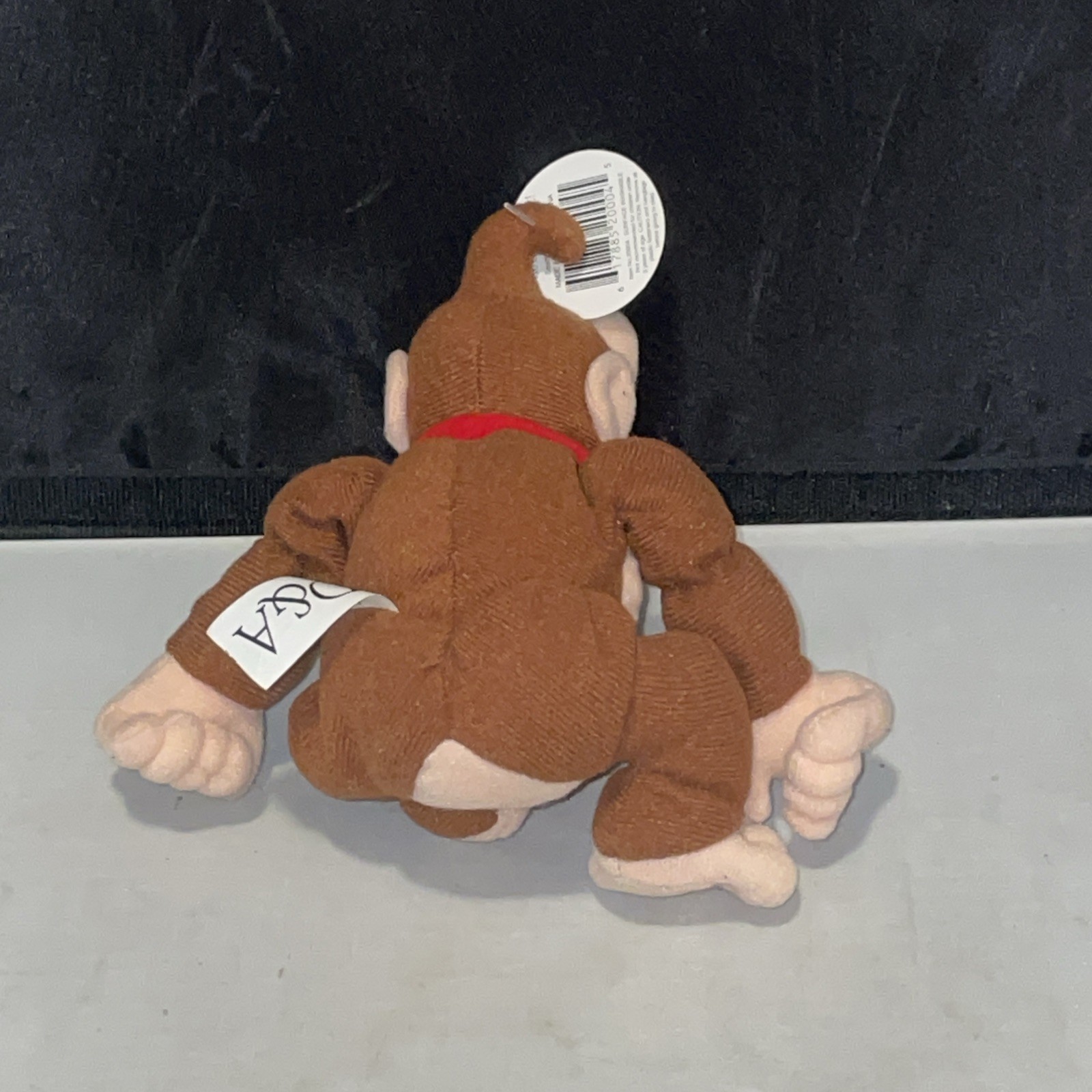 Vintage 1997 BD&A Nintendo 64 Donkey Kong Bean Bag Plush Doll w/ Tag