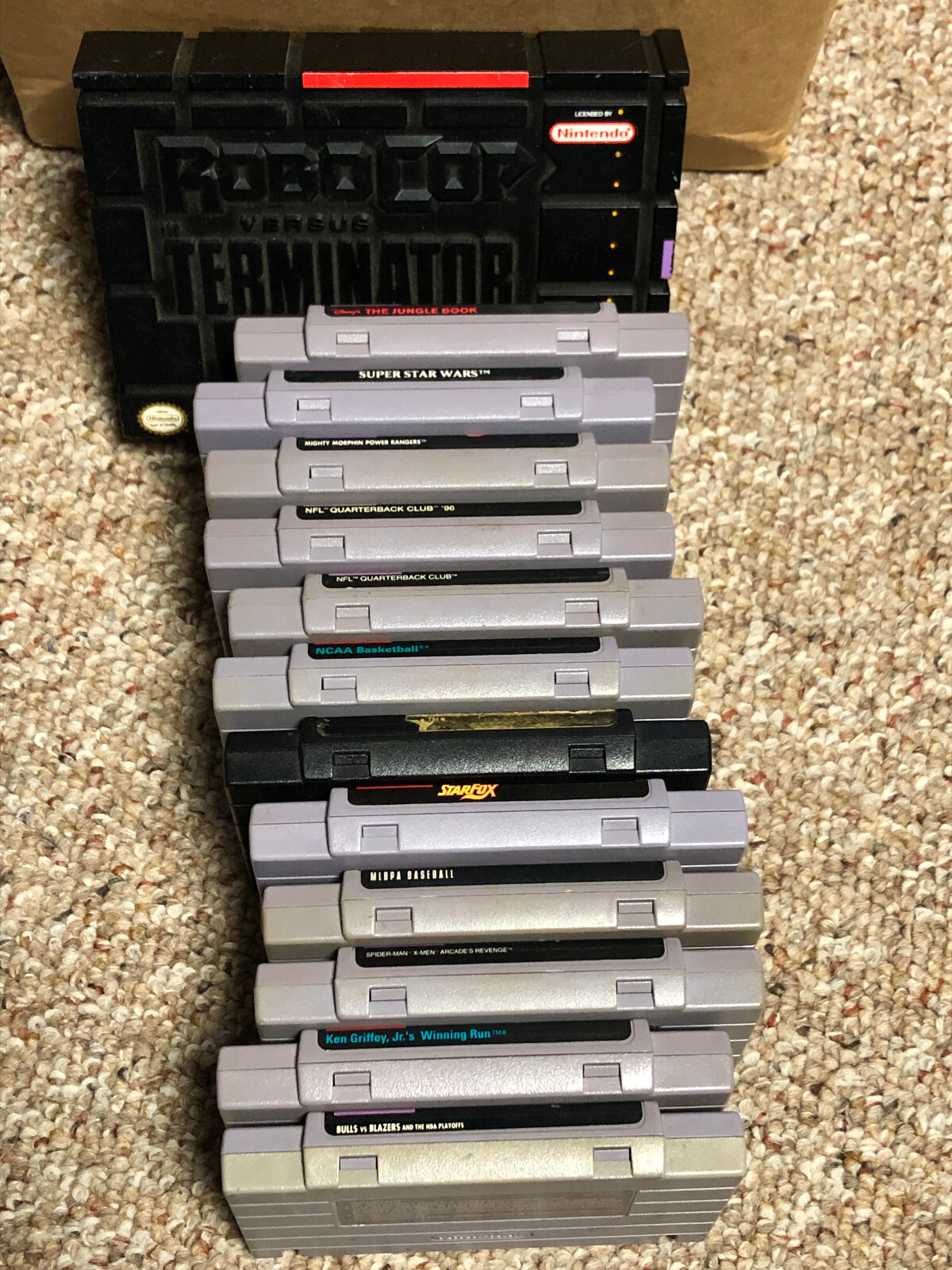 Super Nintendo Games – You Pick Title(s) – Combined Shipping Discount