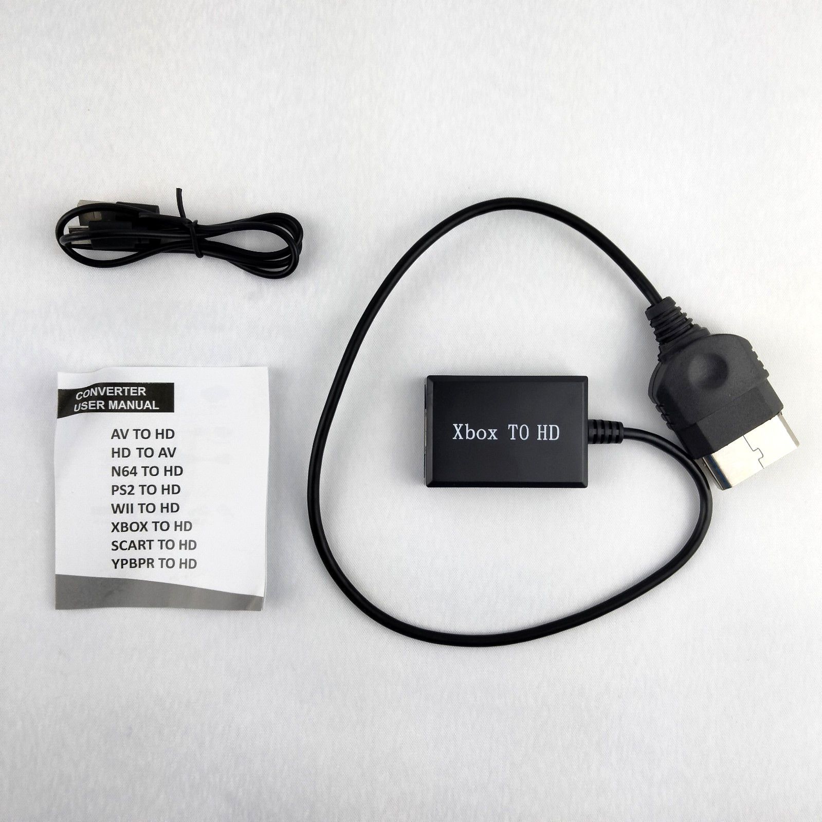 TV Video Game Console HDMI Converter Adapter HDTV Link Cable For Original XBOX