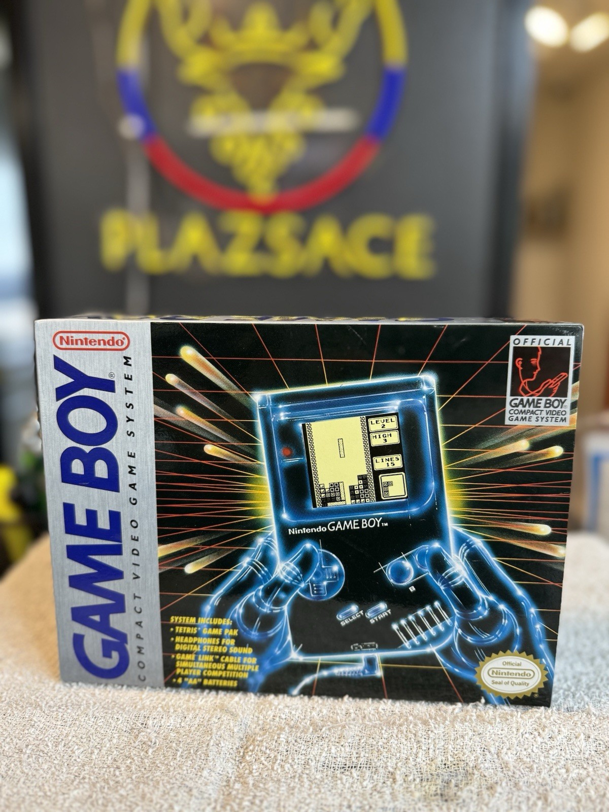 Vintage 1989 Nintendo Game Boy Launch Edition Handheld System – Gray