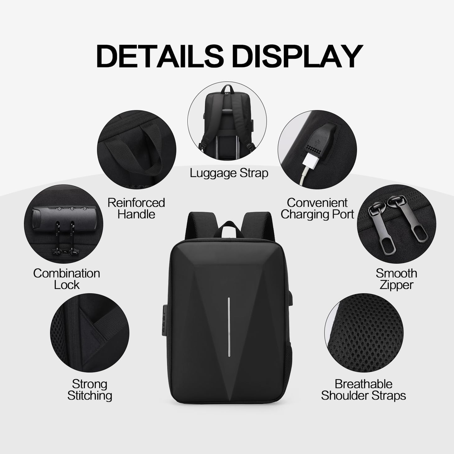 Starlink Mini Storage Bag Case Waterproof Anti-Theft Backpack Black