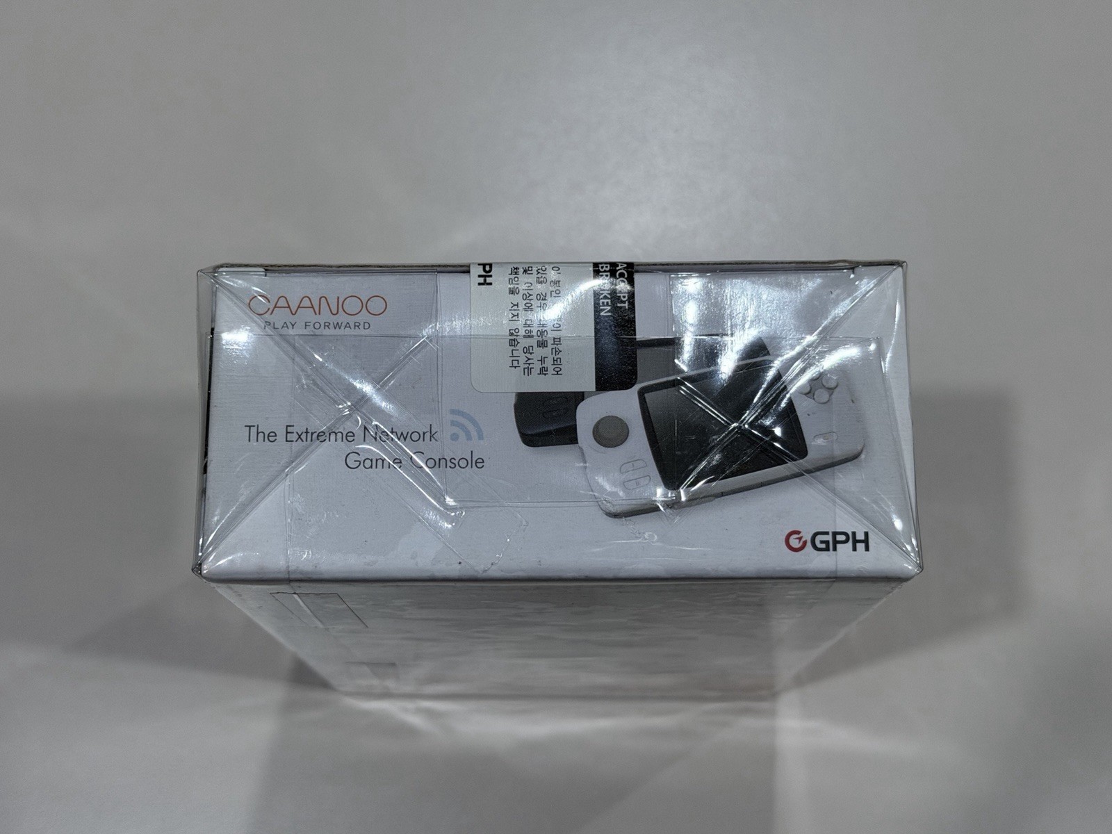ULTRA RARE SEALED GPH CAANOO Korean Made Korea Handheld Portable Console NEW
