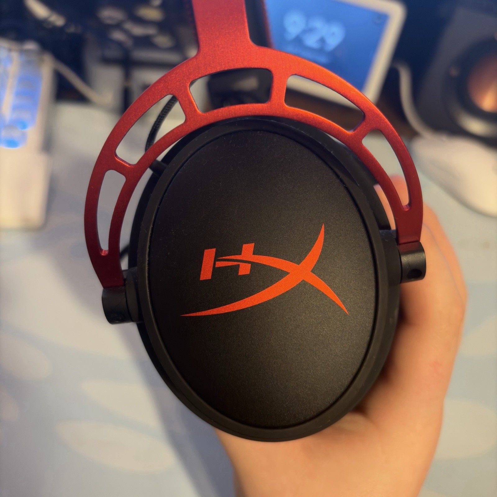 HyperX Cloud Alpha Black-Red Headband Gaming Headset