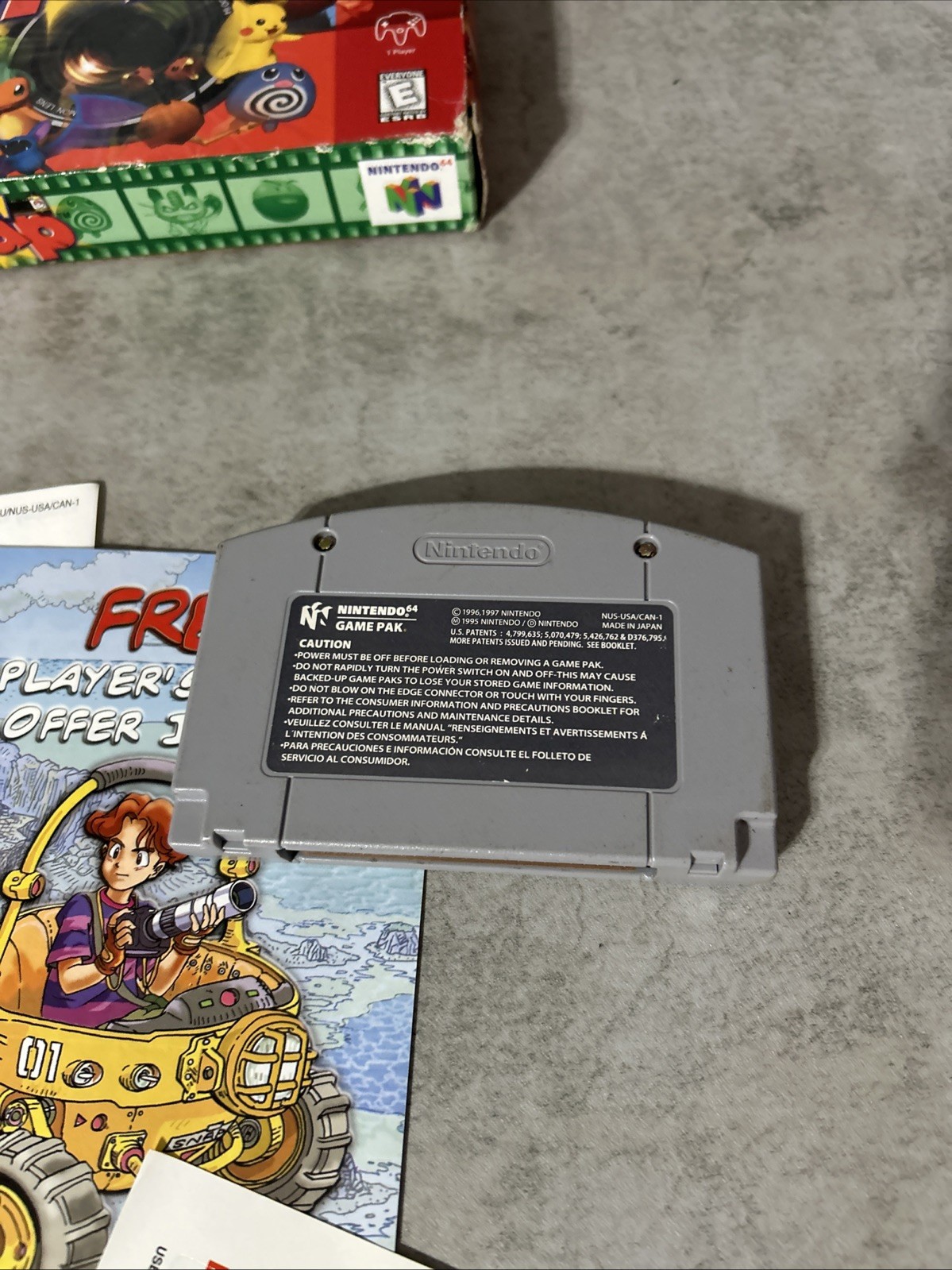 Pokemon Snap (Nintendo 64, 1999) N64 Complete CIB + W/ All Inserts Tested