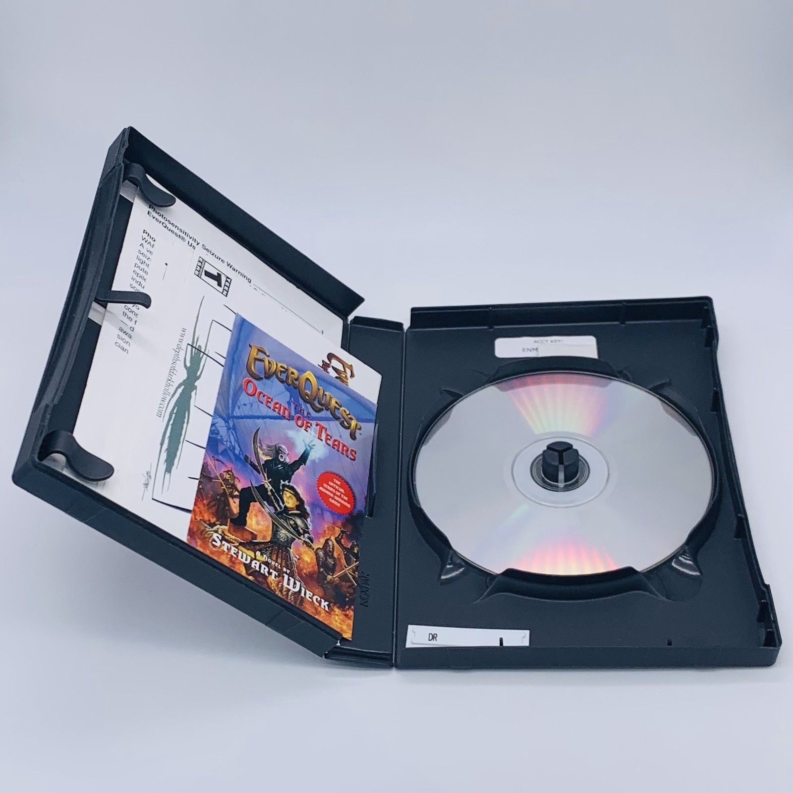 EverQuest: Depths of Darkhollow PC Expansion PK 2-Disc Manual Insert 4 Postcards