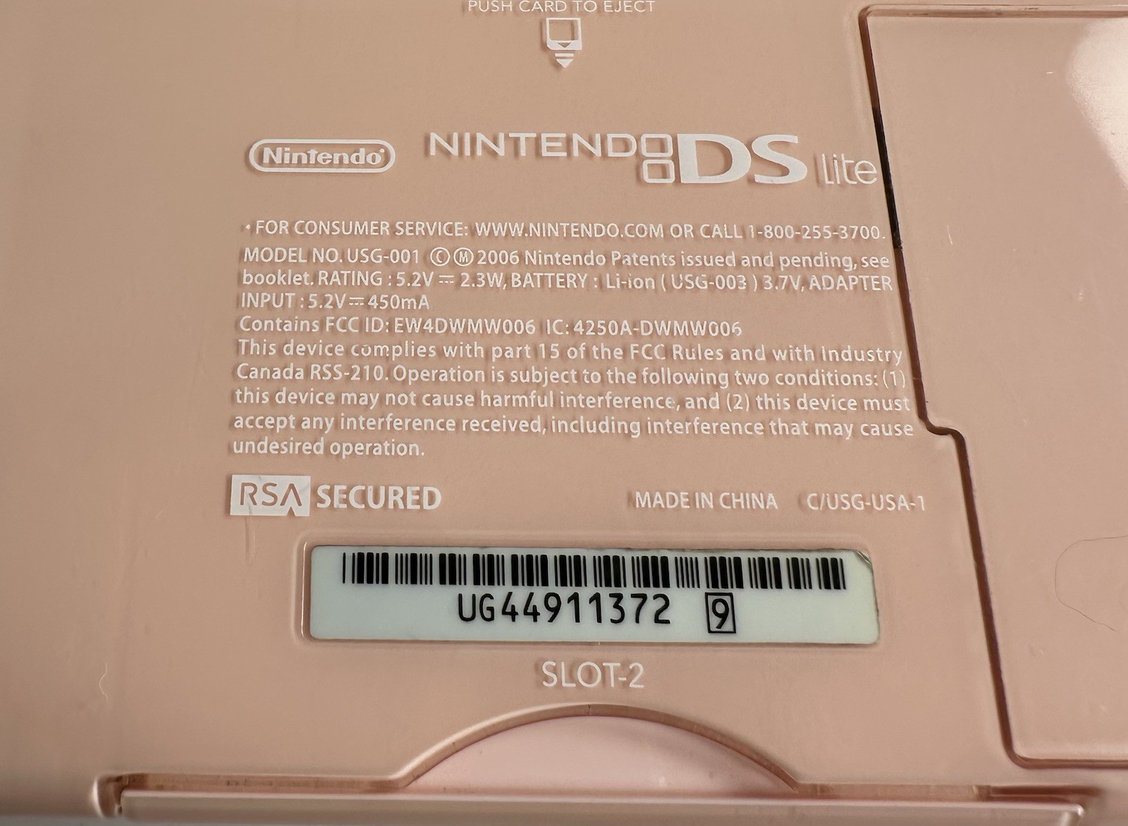 Nintendo DS Lite Console W/12 Games & Charger (Tested/READ DESCRIPTION) – Pink