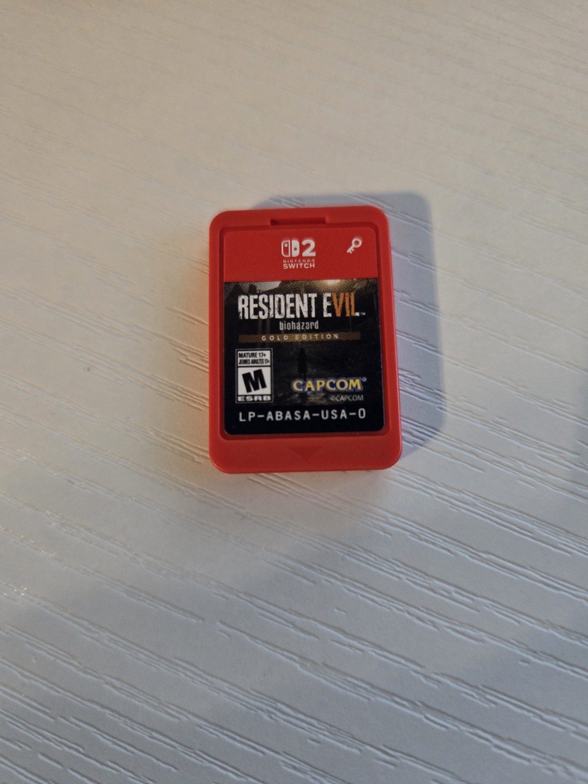 Resident Evil 7 Biohazard Gold Edition Nintendo Switch 2 Game Cart Only Key Card