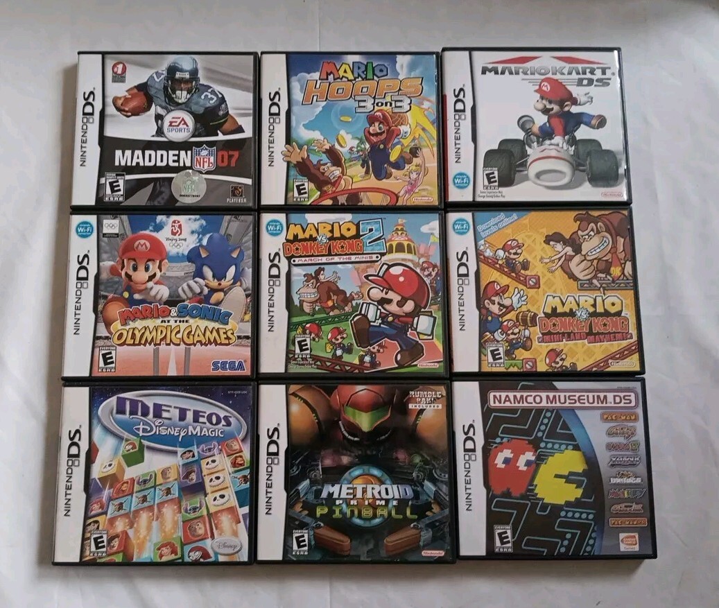 Nintendo DS Cover Art with Booklet and Case Replacement ONLY