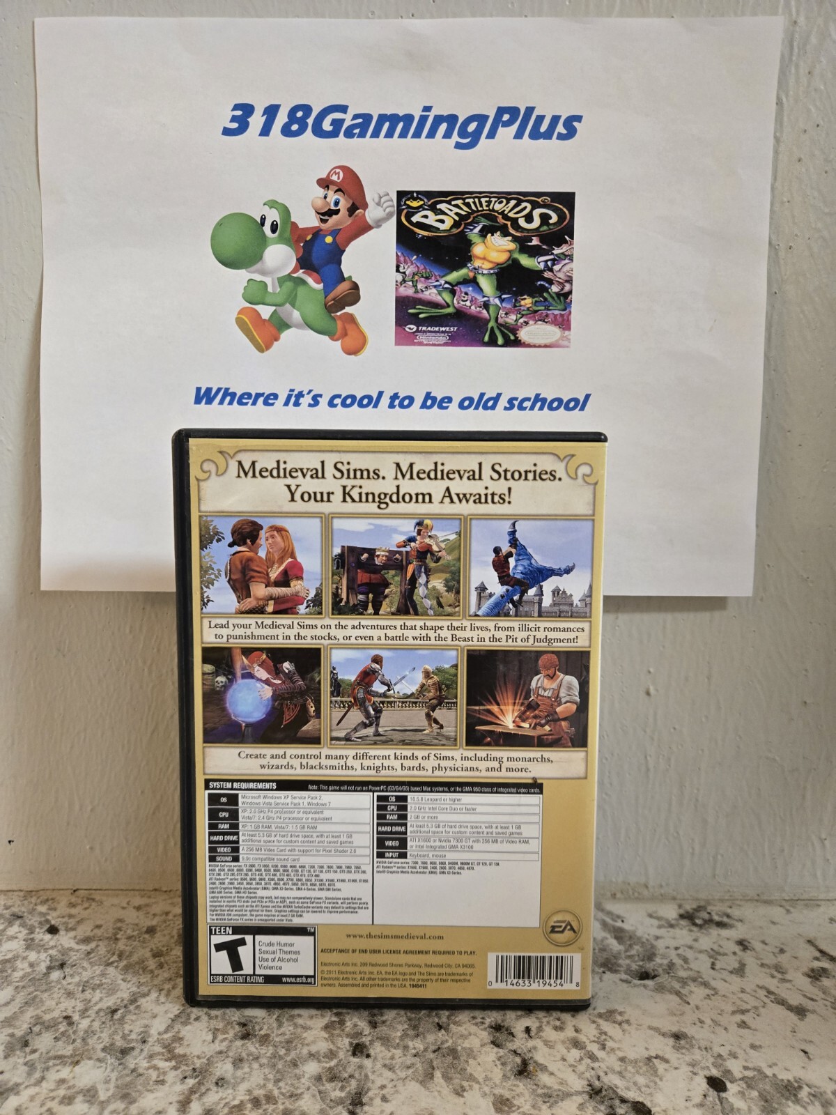 The Sims Medieval Limited Edition (Windows/Mac, 2011) CIB RARE FAST SHIPPING