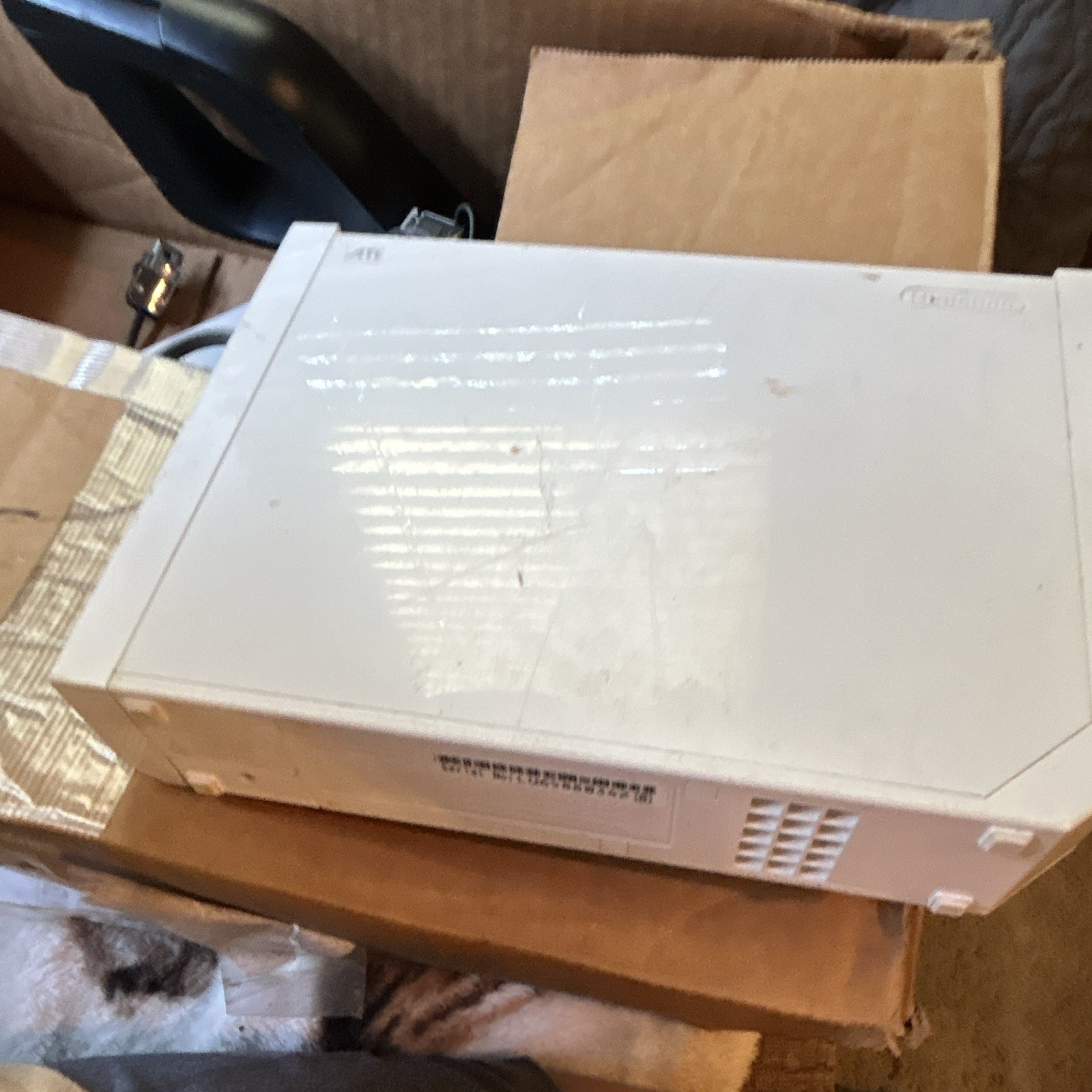 Nintendo Wii RVL-001 White Console NTSC-U/C 480p 512MB Backward Compatible