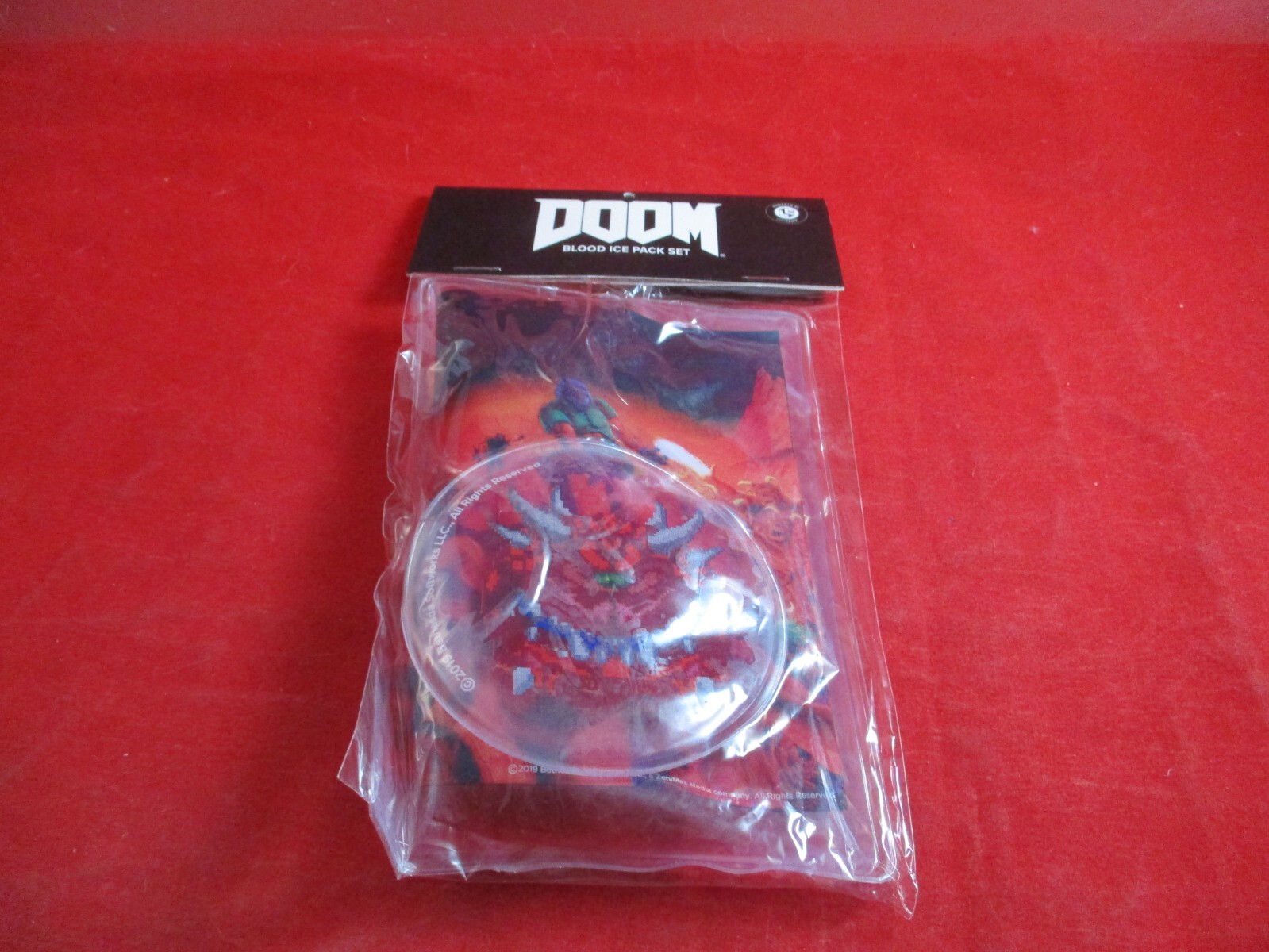Doom Blood Ice Pack Set Bathesda Promo Loot Gaming 2019 *NEW*