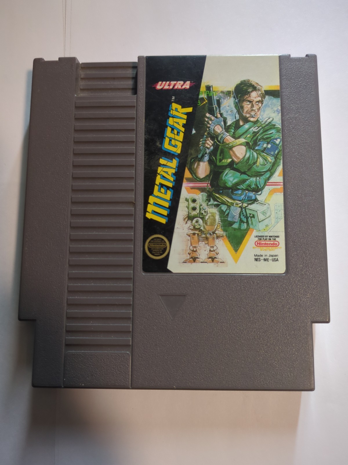 Metal Gear & Snake’s Revenge Nintendo NES Konami Ultra
