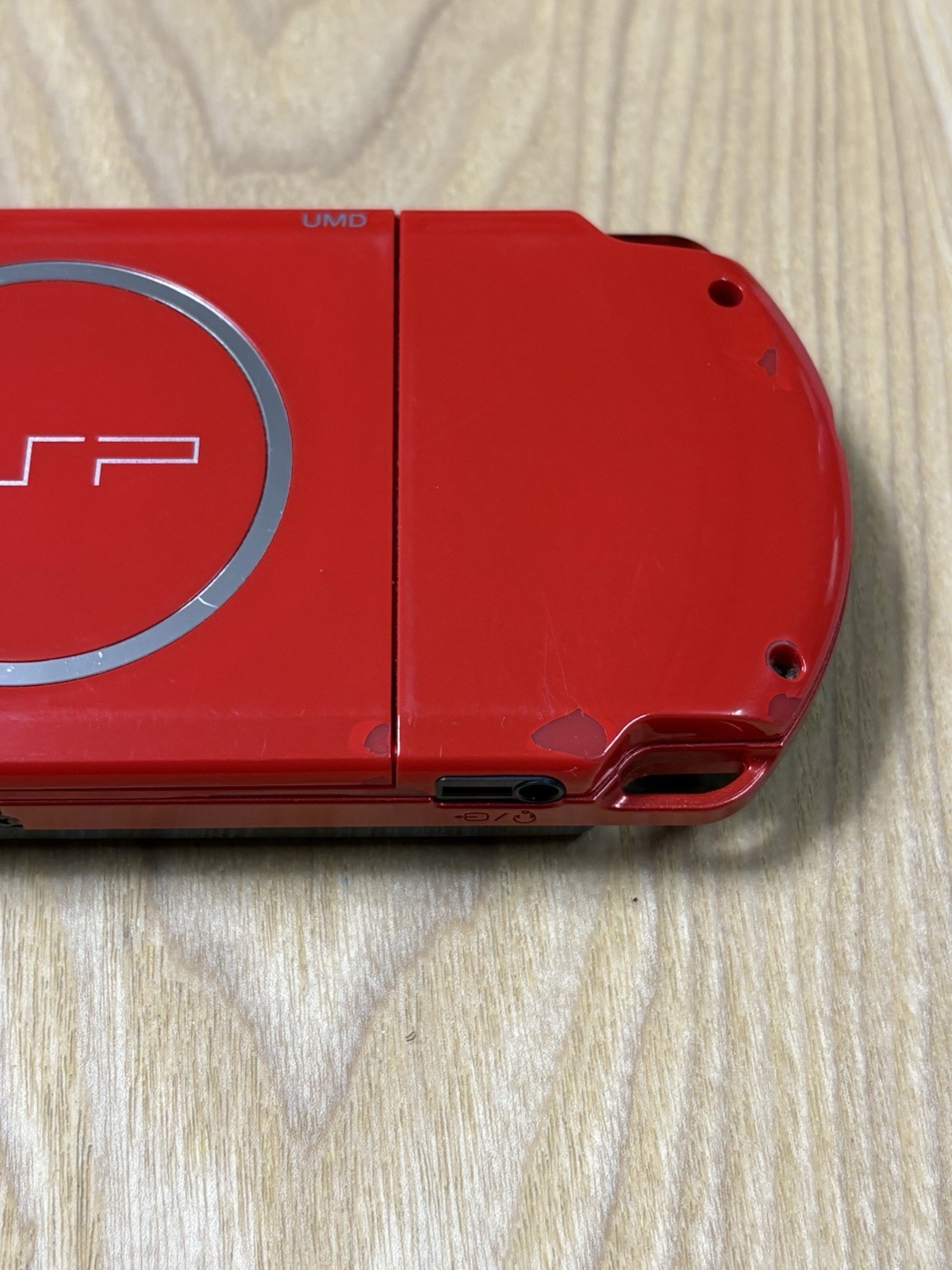 Sony PSP 3000 Black Red Handheld Console PSP-3000 Region Free Tested Japan