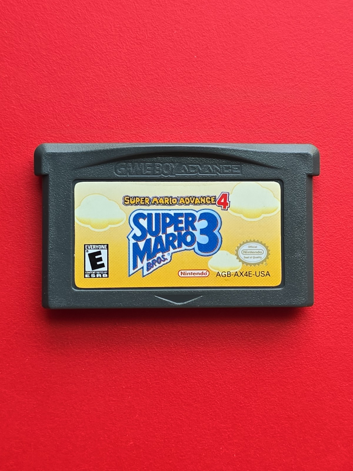 Super Mario Advance 4: Super Mario Bros. 3 Game Boy Advance Authentic Saves