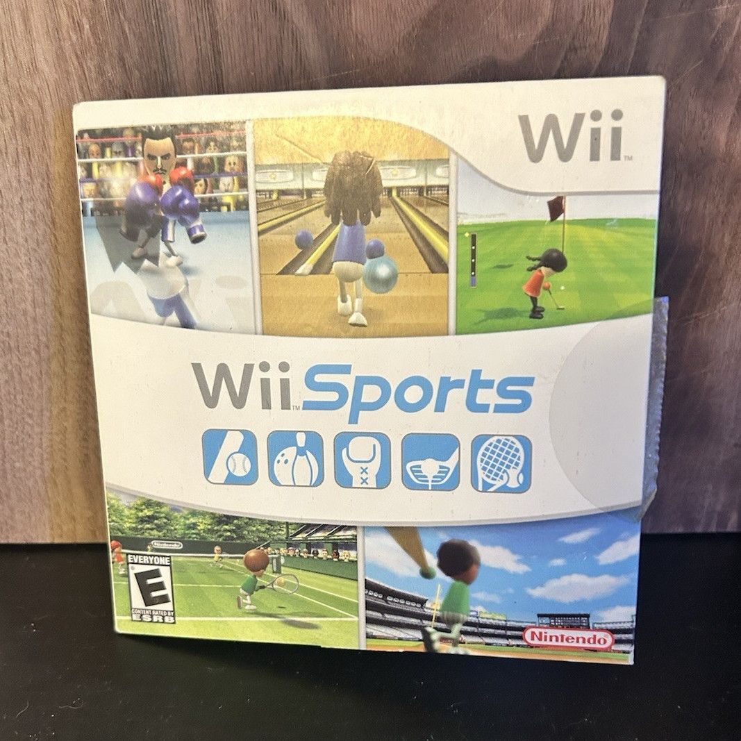 Nintendo Wii Sports for Nintendo Wii w/ Manual Included, E, Bowling Boxing Golf