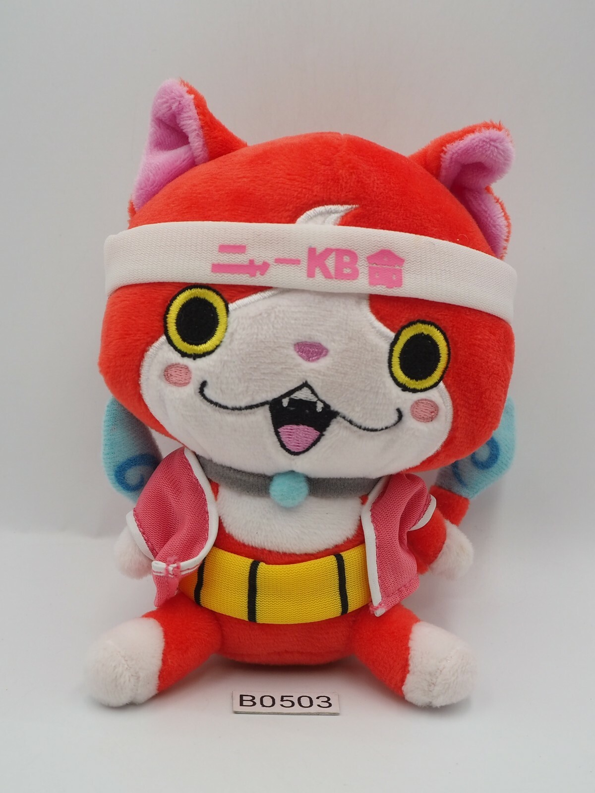 Yokai Watch B0503 Jibanyan Meow Nya-KB Bandai Plush 6″ Stuffed Toy Doll Japan
