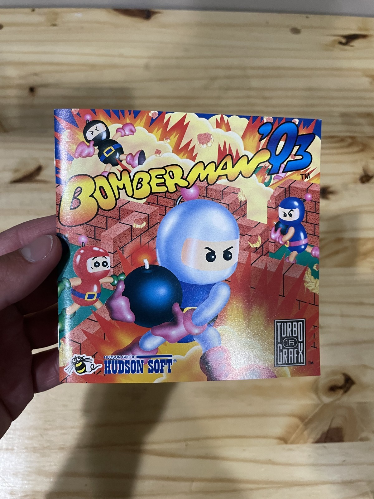 Bomberman 93 – NEC TurboGrafx 16 Turbo Grafx HuCard NTSC