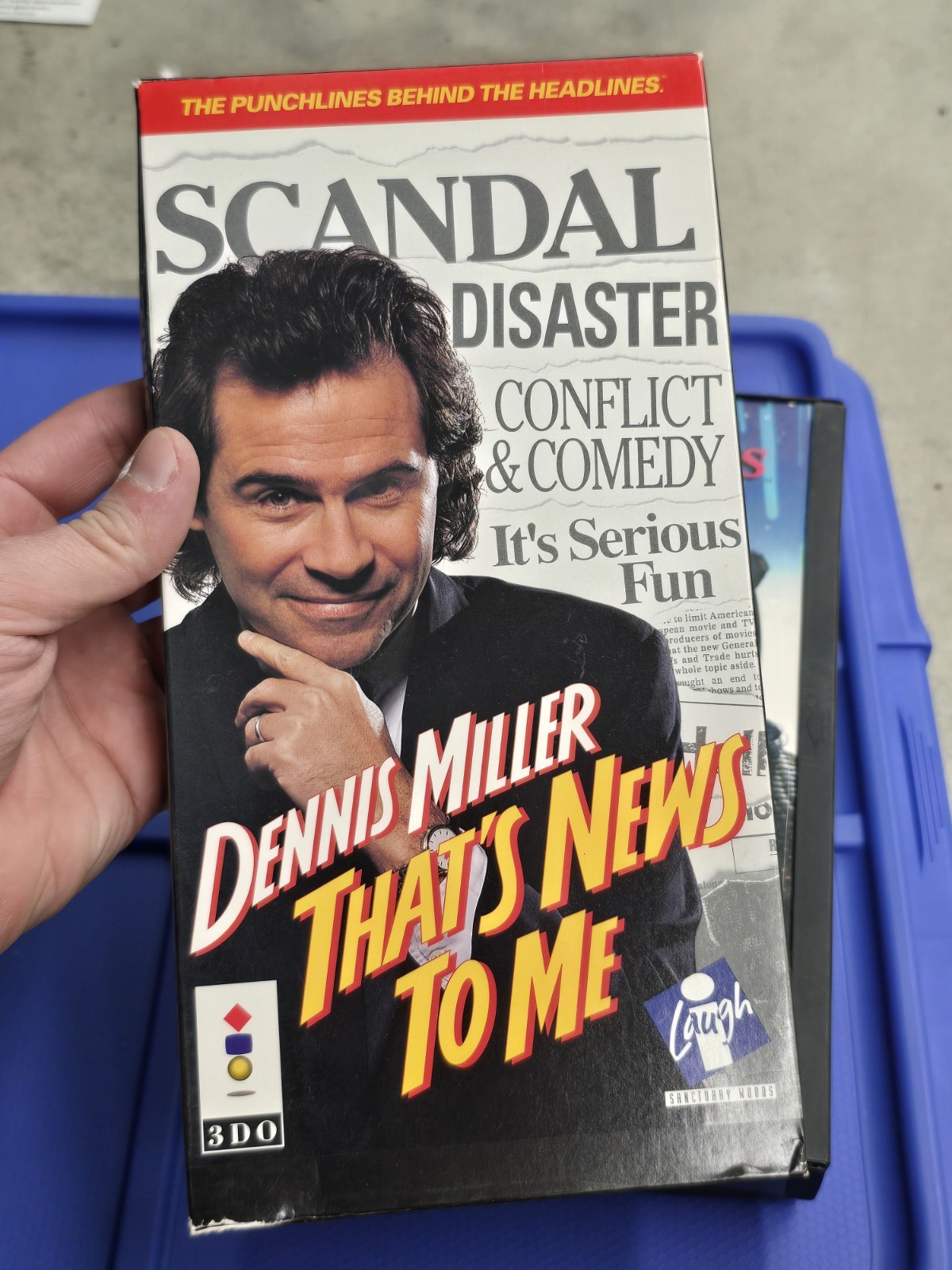 Dennis Miller That’s News To Me (3DO) Box & Case Only No Game