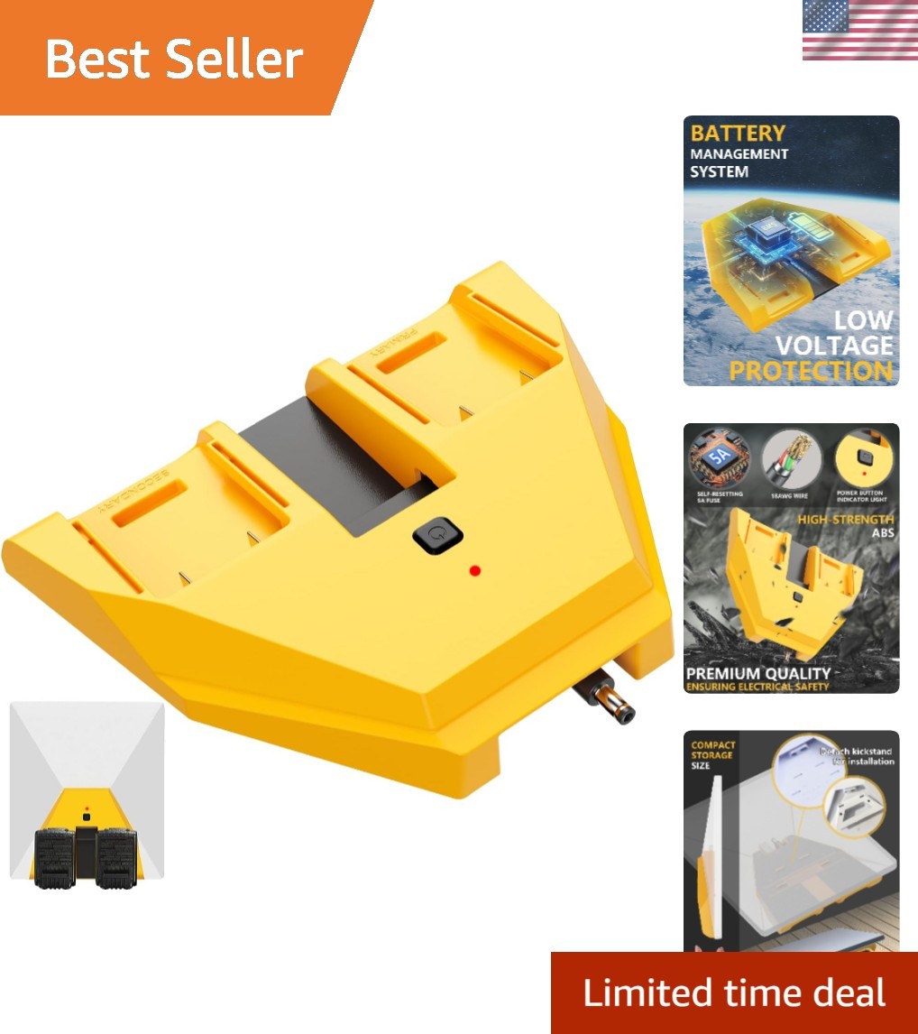 Plug & Play Starlink Mini Adapter – Extend Runtime with DeWalt Battery Power