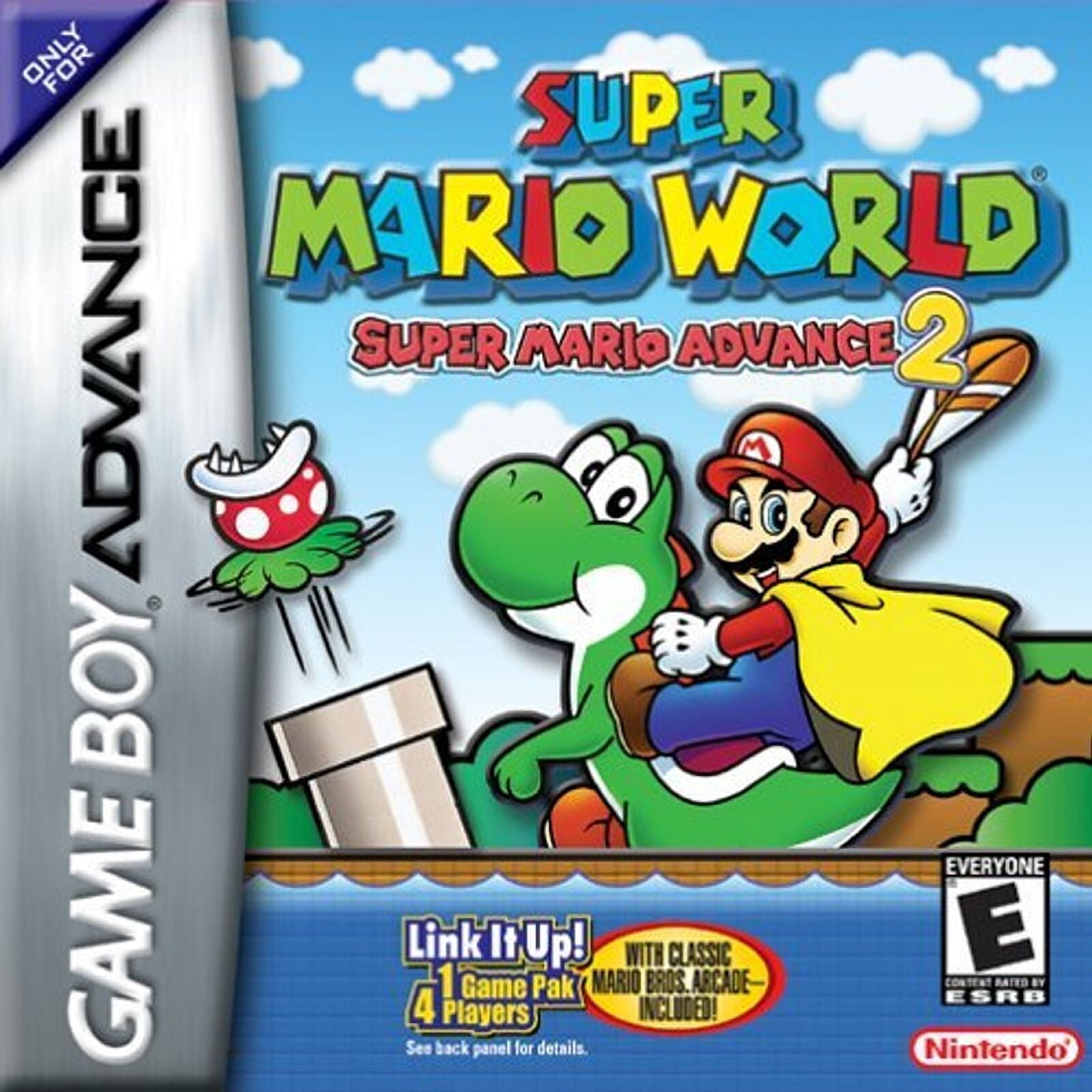 Super Mario World, Super Mario Advance 2 GBA Video Game Gameboy Advance 2001