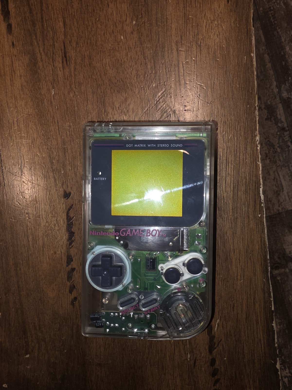 Nintendo Gameboy Original Clear DMG-01