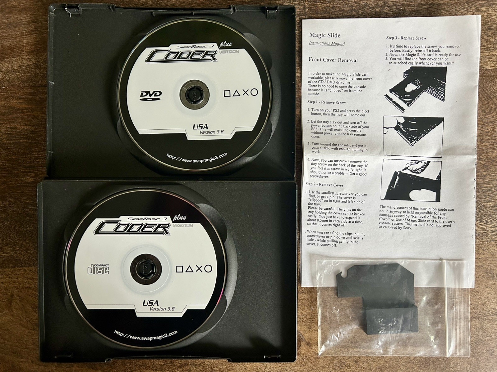 SwapMagic 3 Coder Plus USA v3.8 (Sony PlayStation 2 PS2)