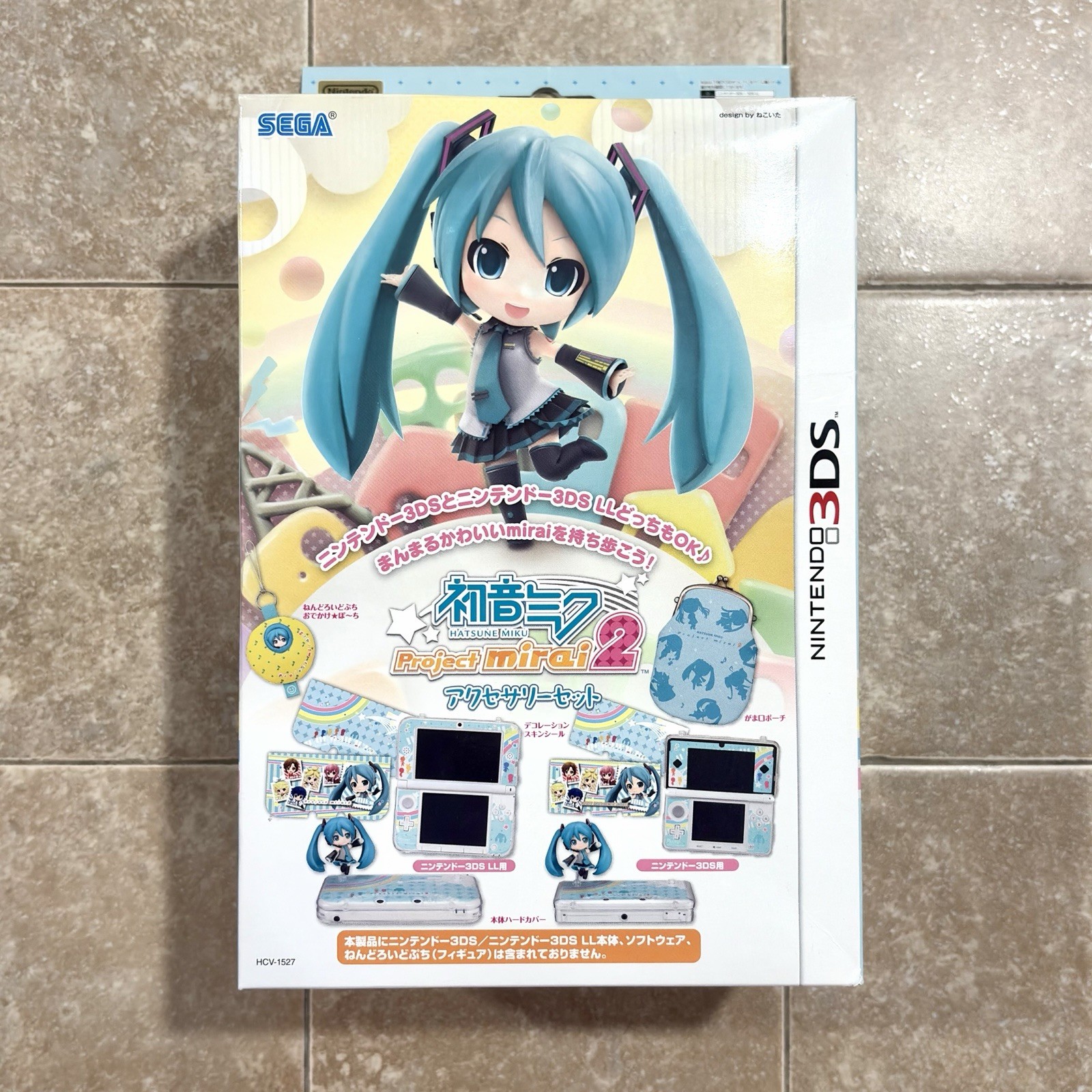 Official HORI Hatsune Miku 3DS & 3DS XL Accessory Set Project Mirai 2 Japan NEW