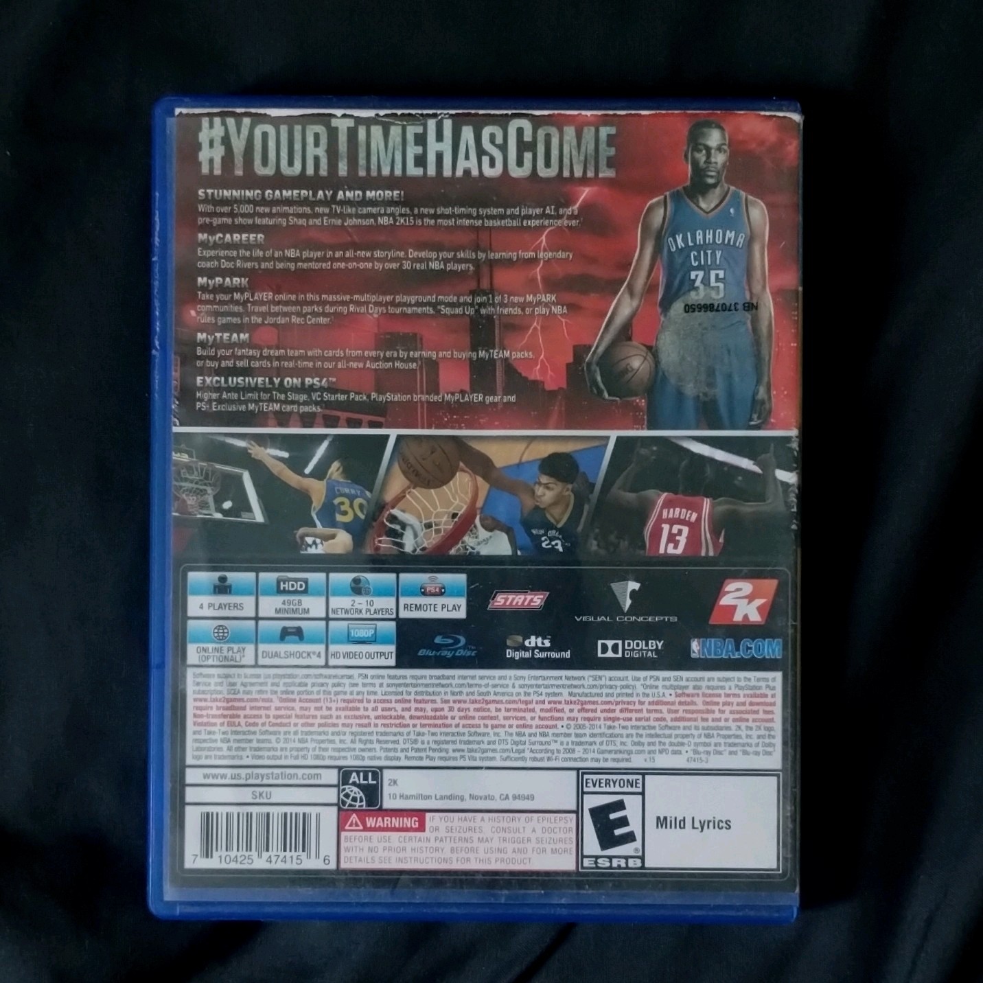 2K NBA 2K15 PS4