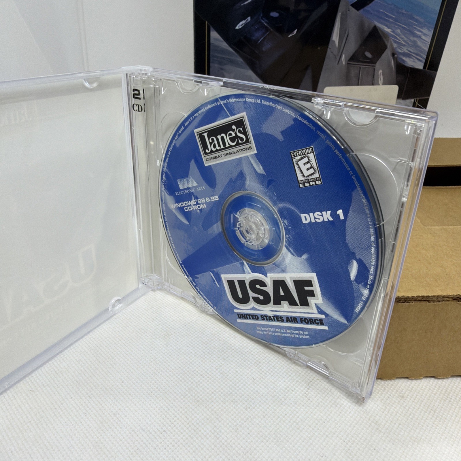 Jane’s USAF United States Air Force Combat simulations PC CD Big Box Complete