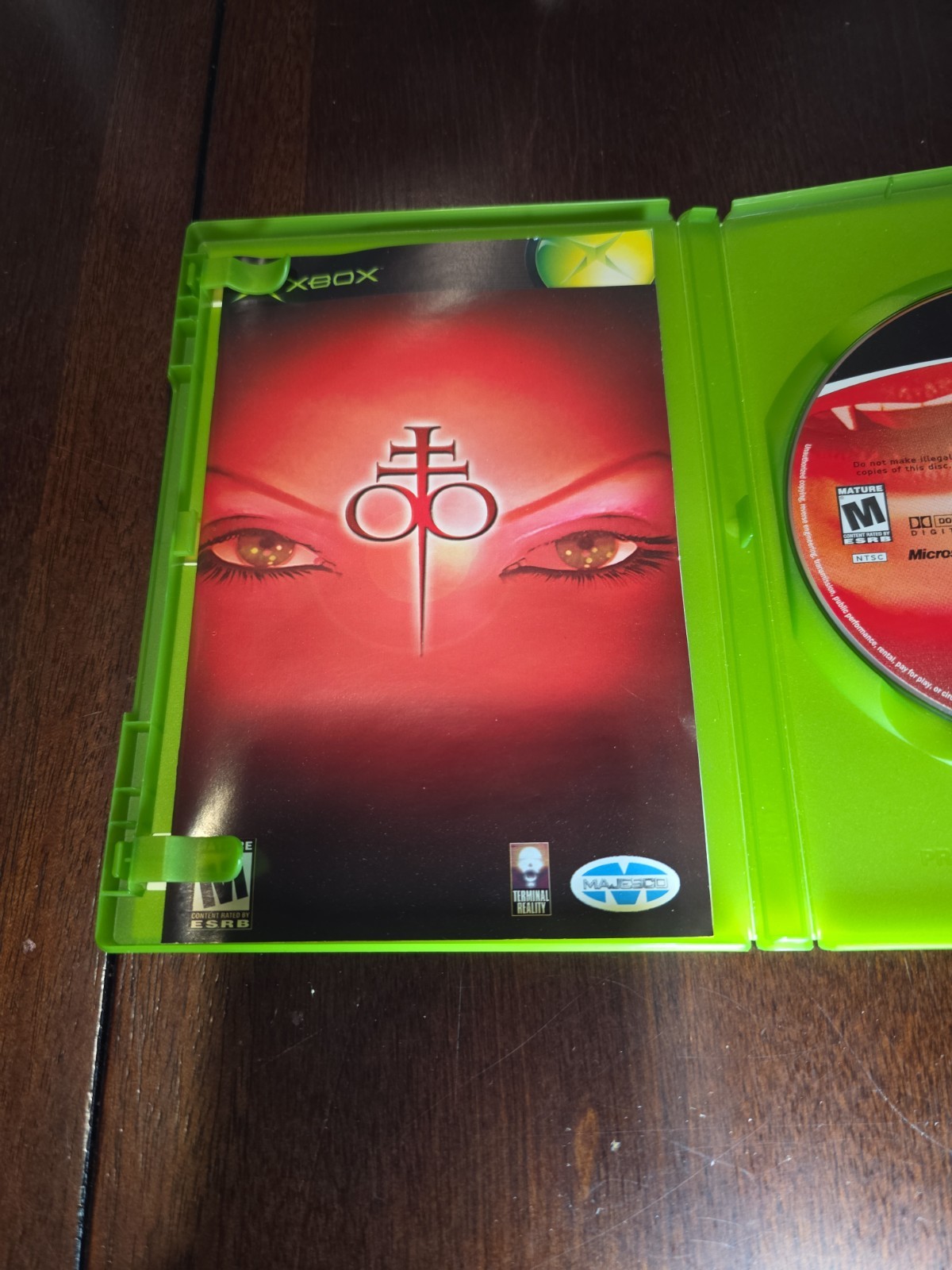 BloodRayne – Microsoft Xbox – 2002 – NTSC-U/C – Game Disc and Case