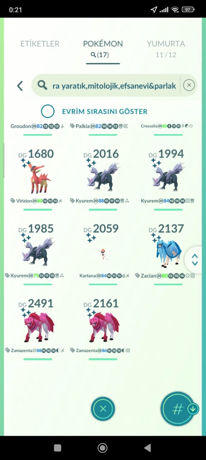 Pokémon Go Acc level 72 lvl – Hundo Shaymin 100iv – iv100 10 Legend