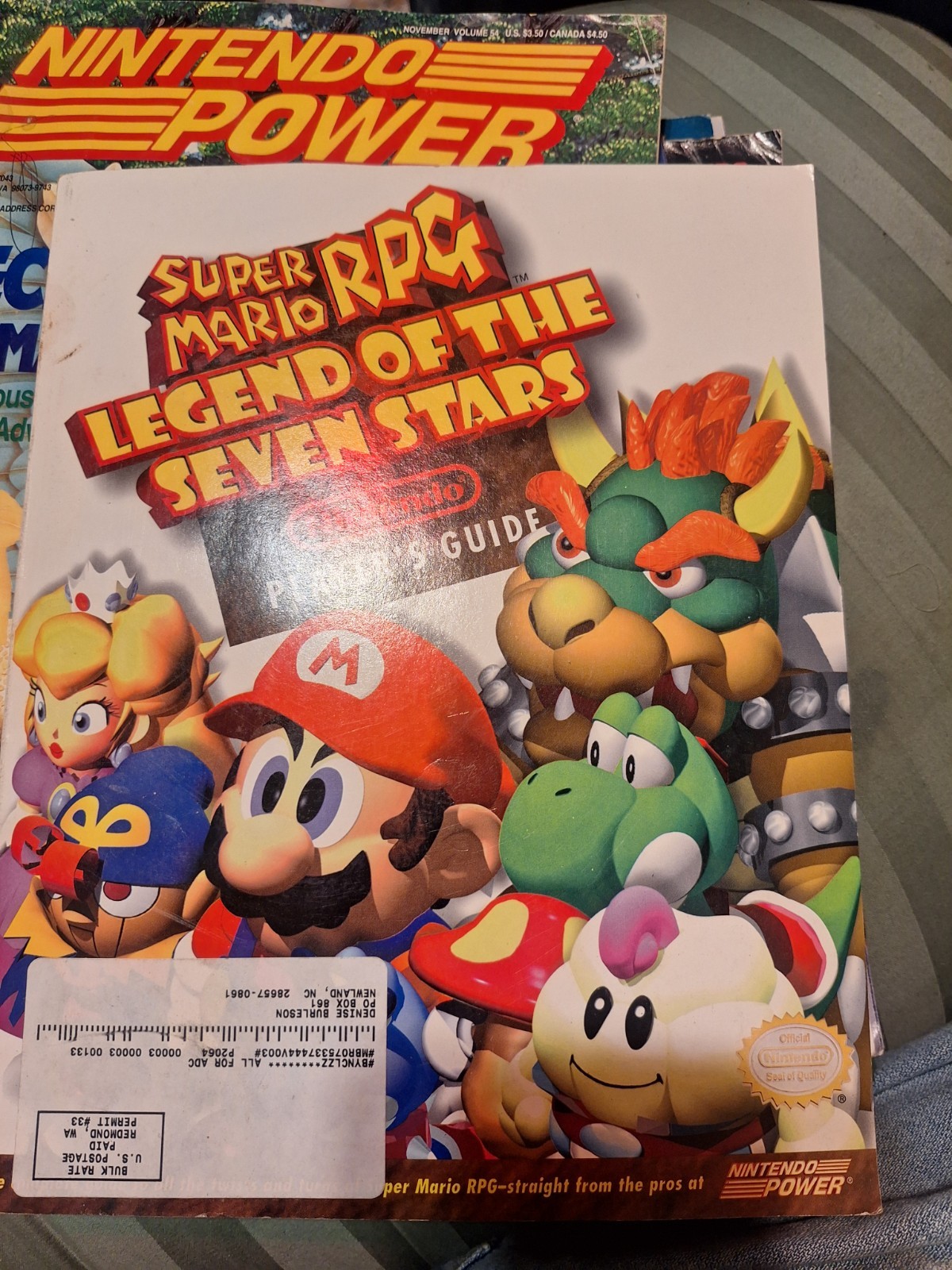 Super Mario RPG Legend of the Seven Stars nes MAGAZINE