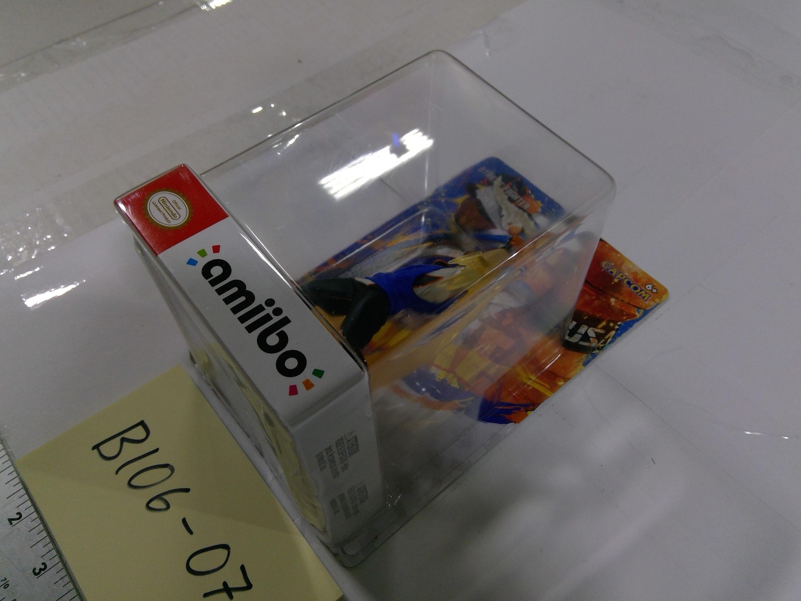 Street Fighter Nintendo Amiibo Figure Blue Capcom NFC Collectible New Sealed