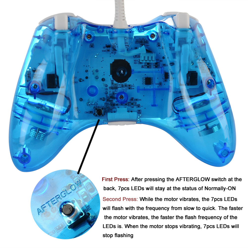 Gamepad Microsoft Xbox 360 Wired Controller Joystick Controller PC Windows USB