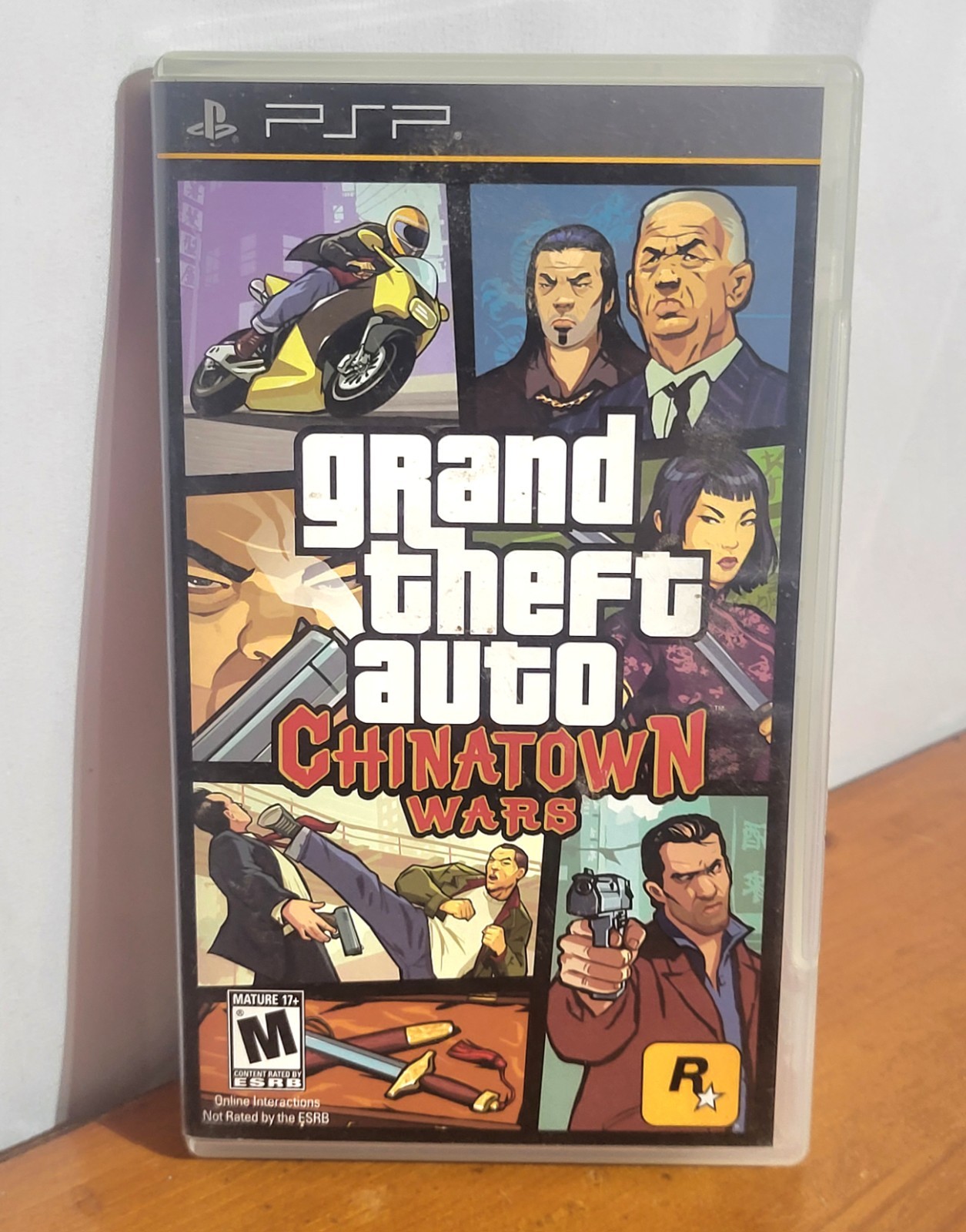Grand Theft Auto Chinatown Wars Sony PSP, 2009 CIB w/Poster & Manual ~Tested VG