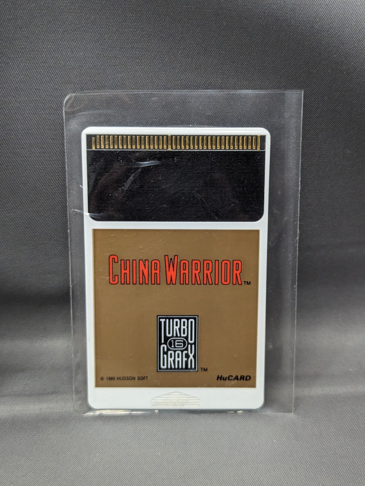 China Warrior TurboGrafx 16 CIB complete with box and manual