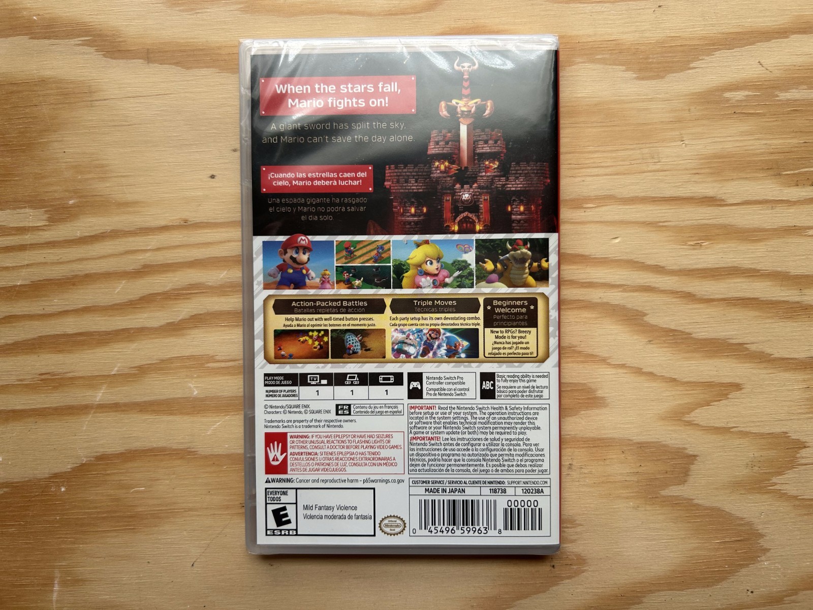 Super Mario RPG (Nintendo Switch, 2023) Brand New Factory Sealed