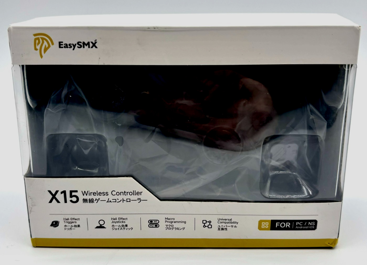 EasySMX X15 Wireless Controller PC Switch Android iOS Black