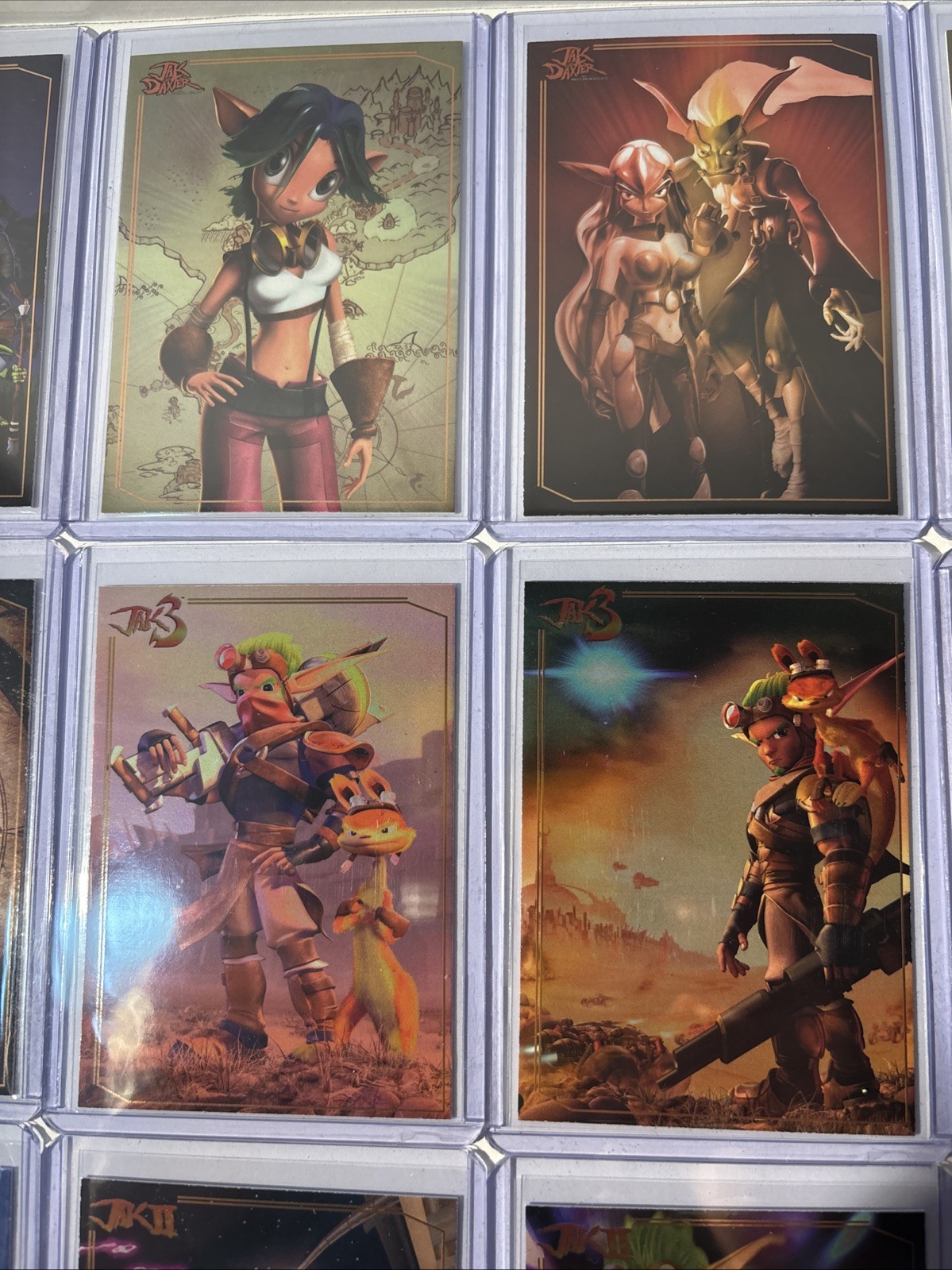 Limited Run Games Jak & Daxter Precursor Legacy Foil Trading Cards 2 3 Full Set