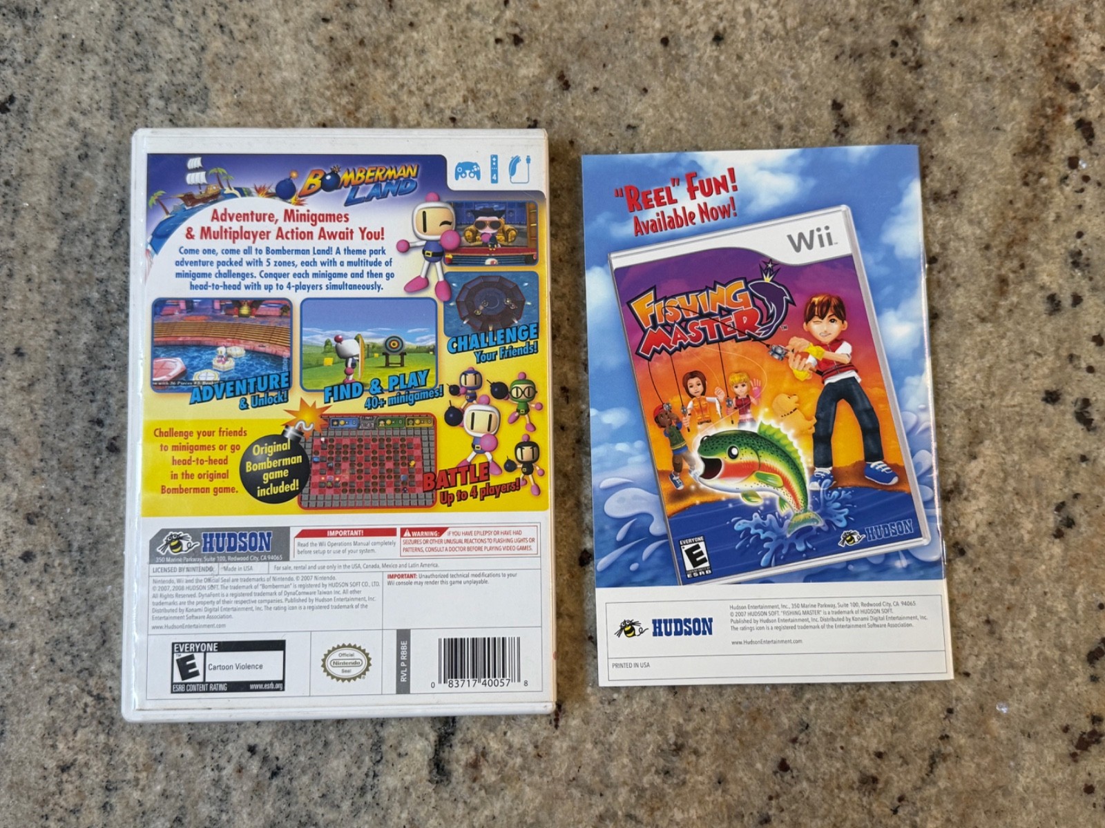 Original 2008 Nintendo Wii Video Game – Bomberman Land Complete