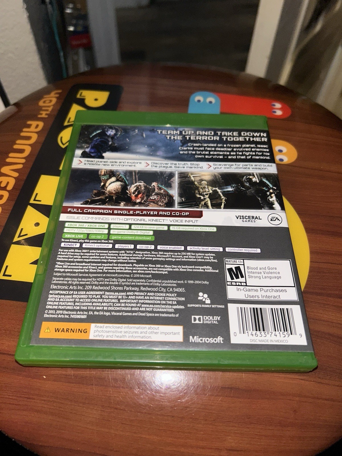 Dead Space 3 2 Disc Xbox 360 Xbox One English Game Tested Greatest Hits