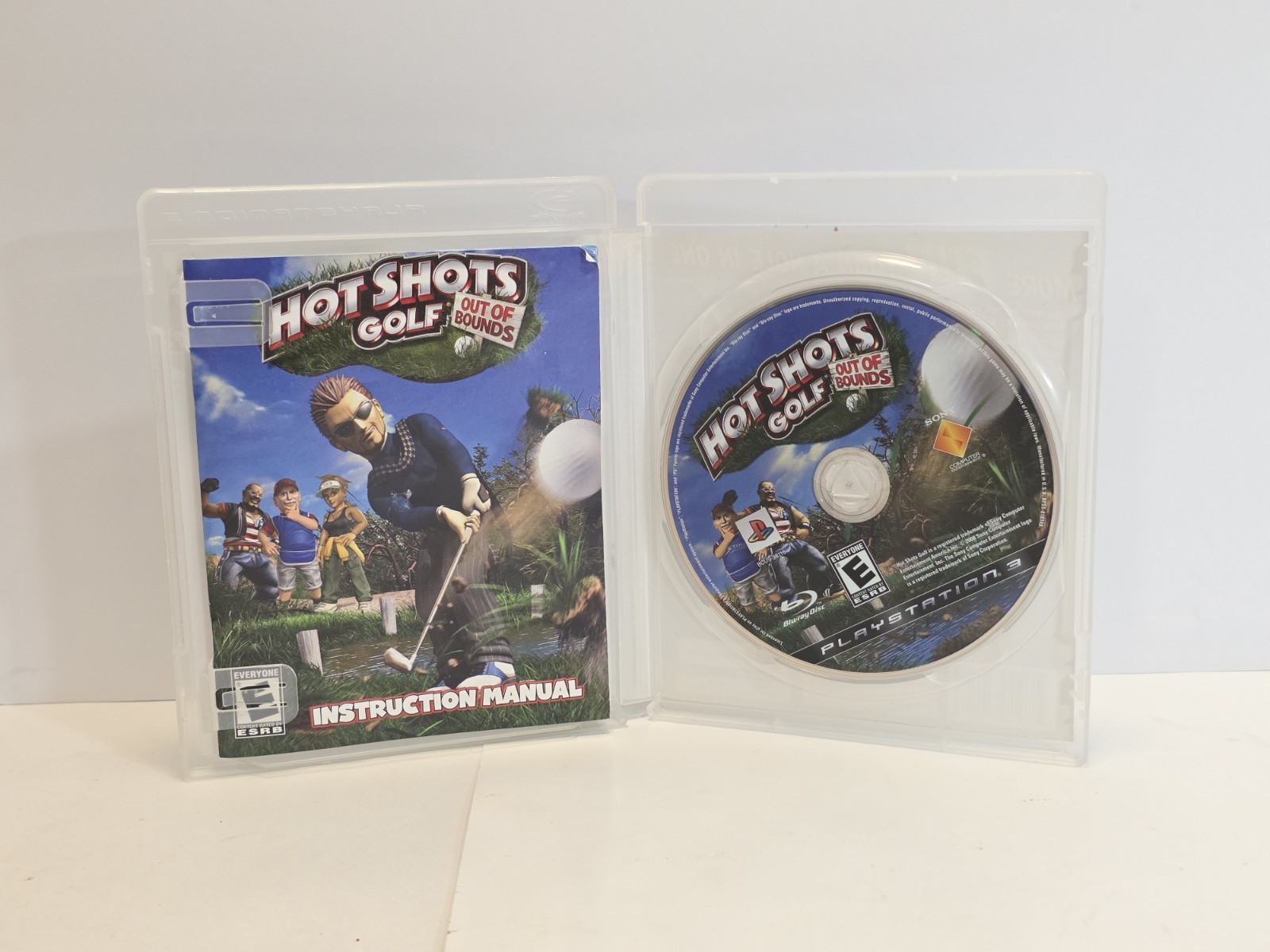 Hot Shots Golf: Out of Bounds (PlayStation 3, 2008) PS3 Game CIB Complete