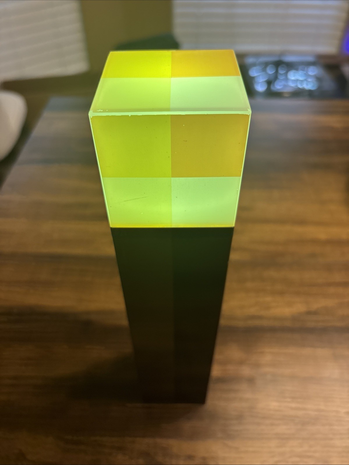 Mojang Minecraft Light-Up 11″ Wall Torch Night Light – 2012 ThinkGeek WORKS