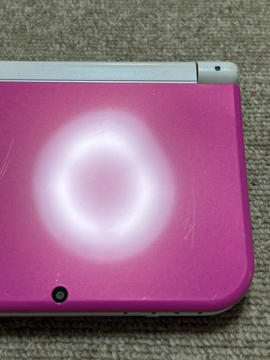 New Nintendo 3DS XL LL White x pink Console region Japanese B63