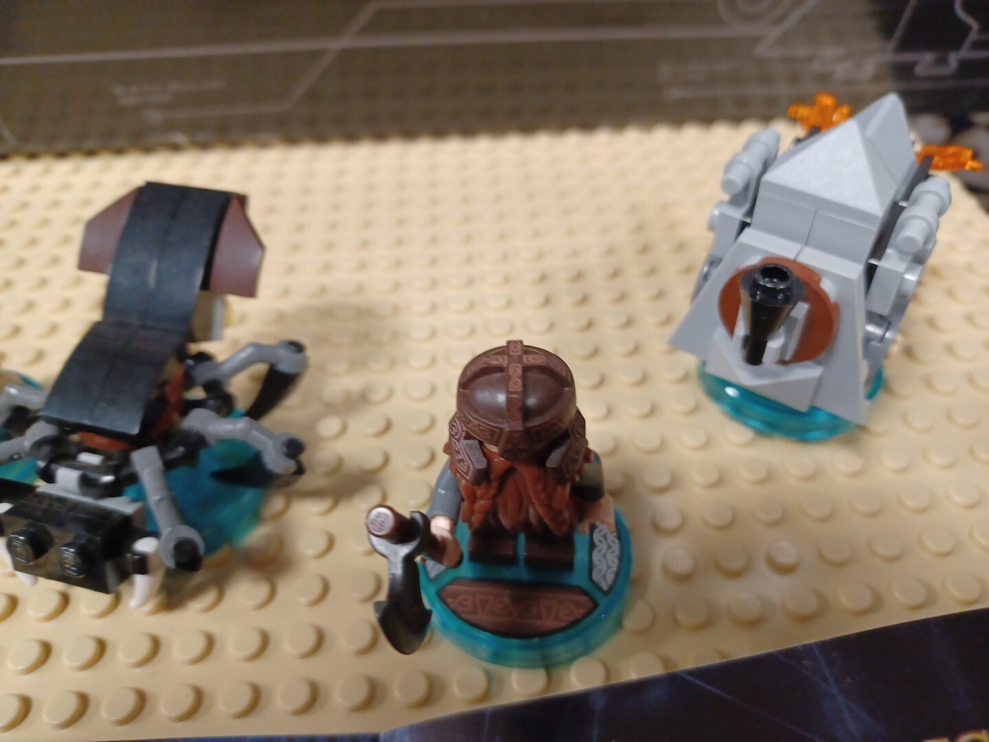 Lego Dimensions Lord of the Rings Lot 71218 71220 Gollum Gimli